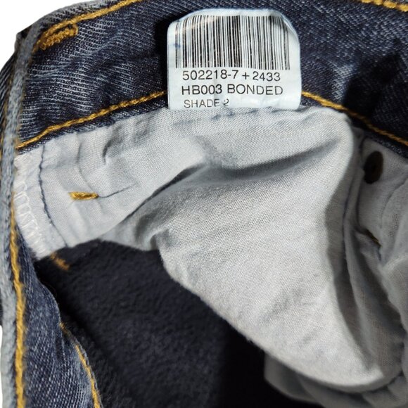 2 Pair Men's Fleece Lined Jeans - Picture 5 of 8